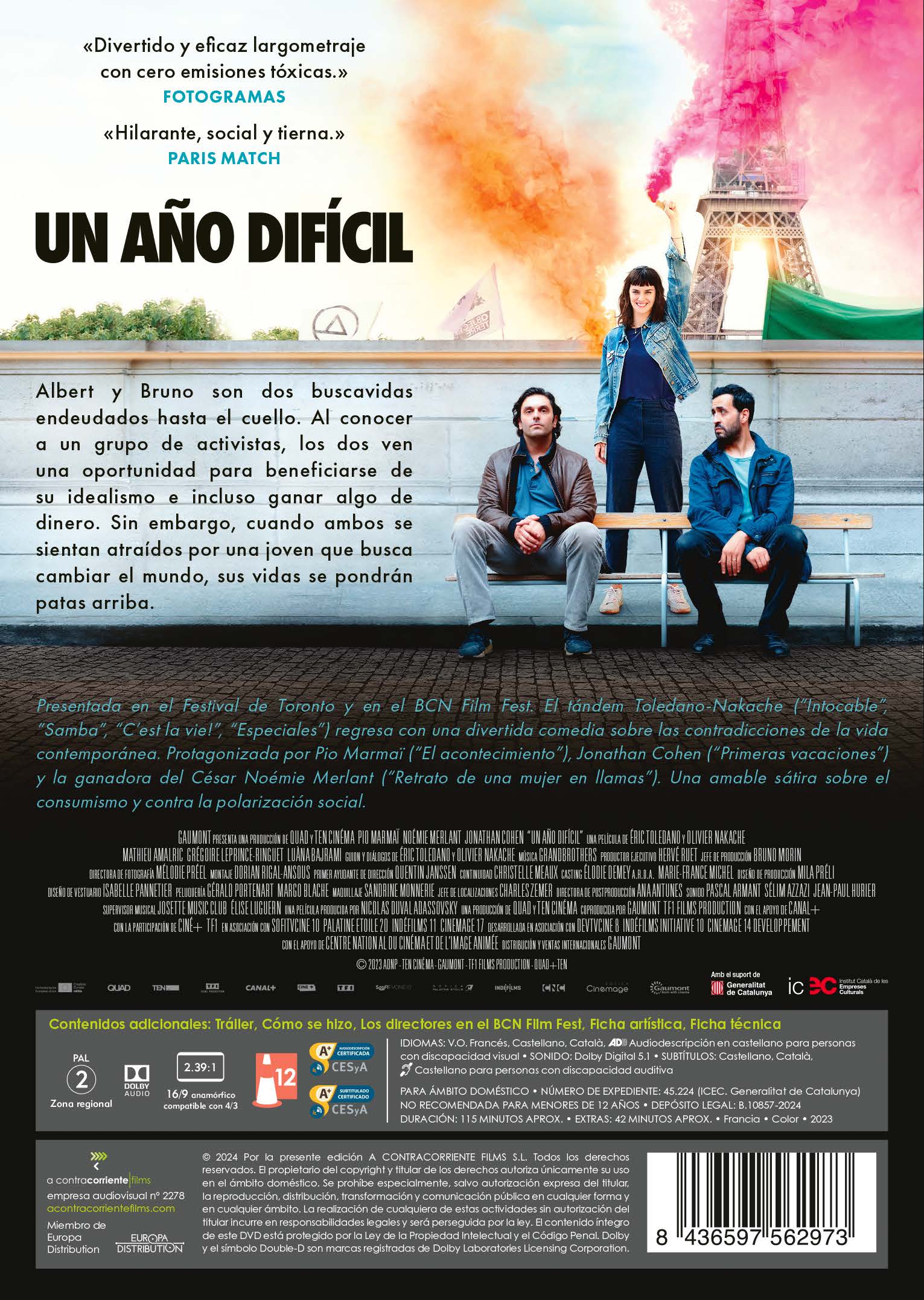 Un año difícil (DVD) 3