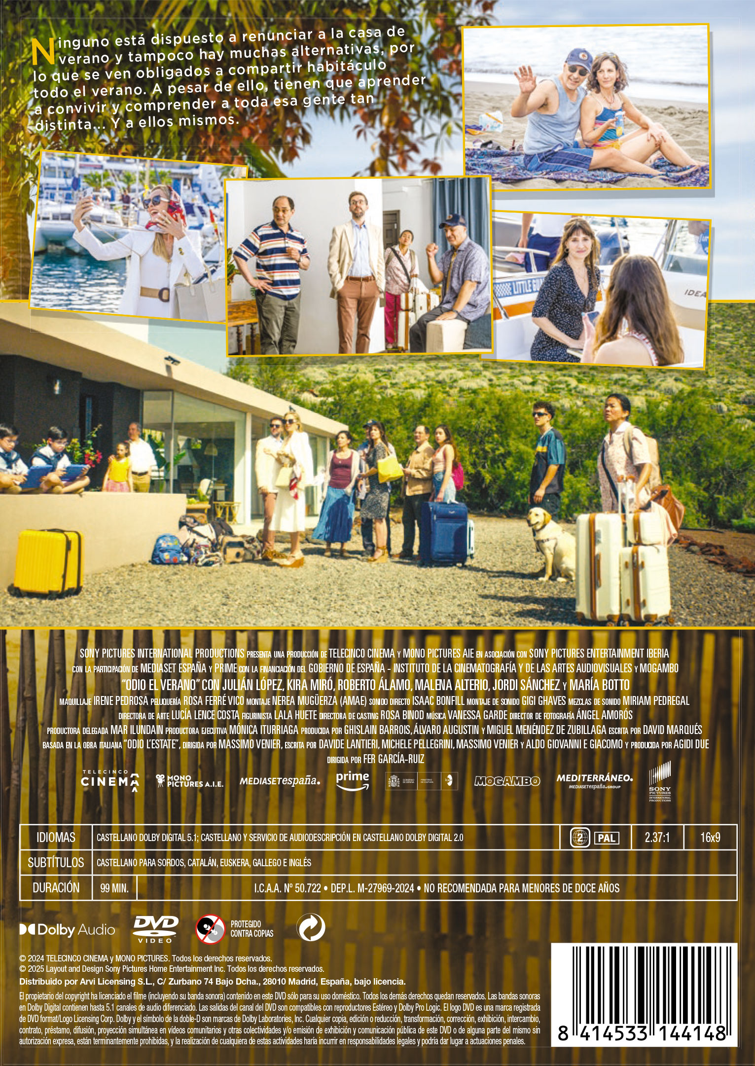 Odio el verano (DVD) 2