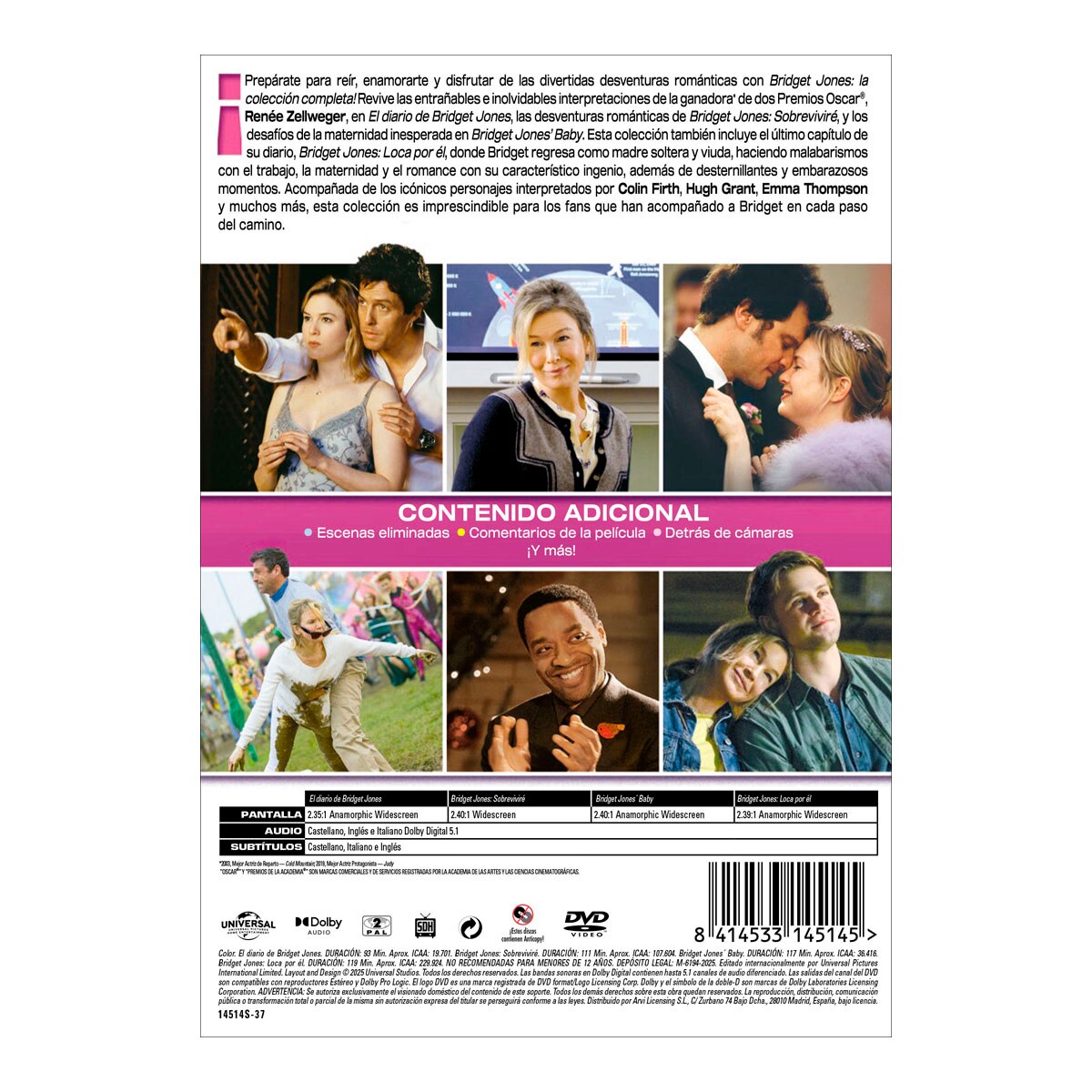 Bridget Jones 1-4 (DVD) 2