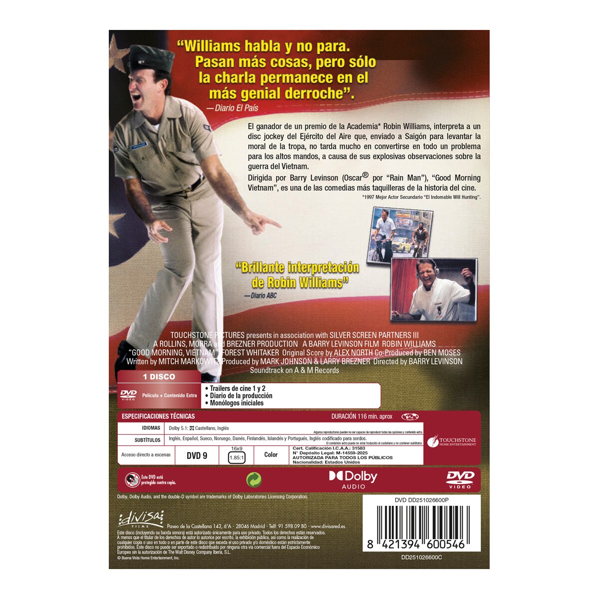 Good morning, Vietnam (DVD) 2