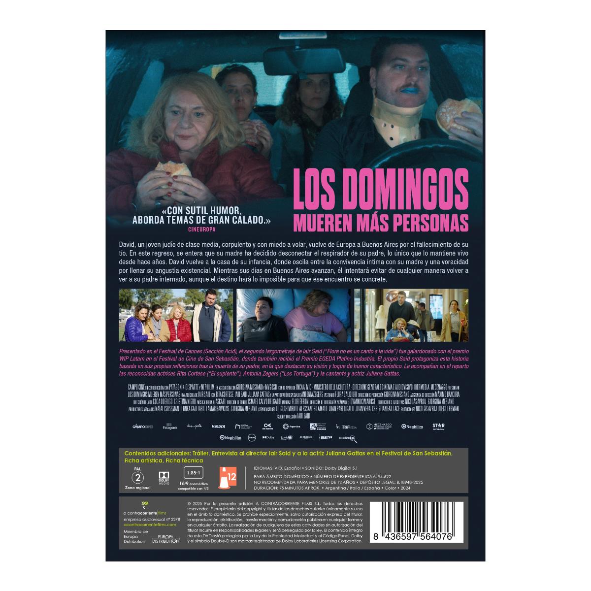 Los domingos mueren más personas (DVD) 3
