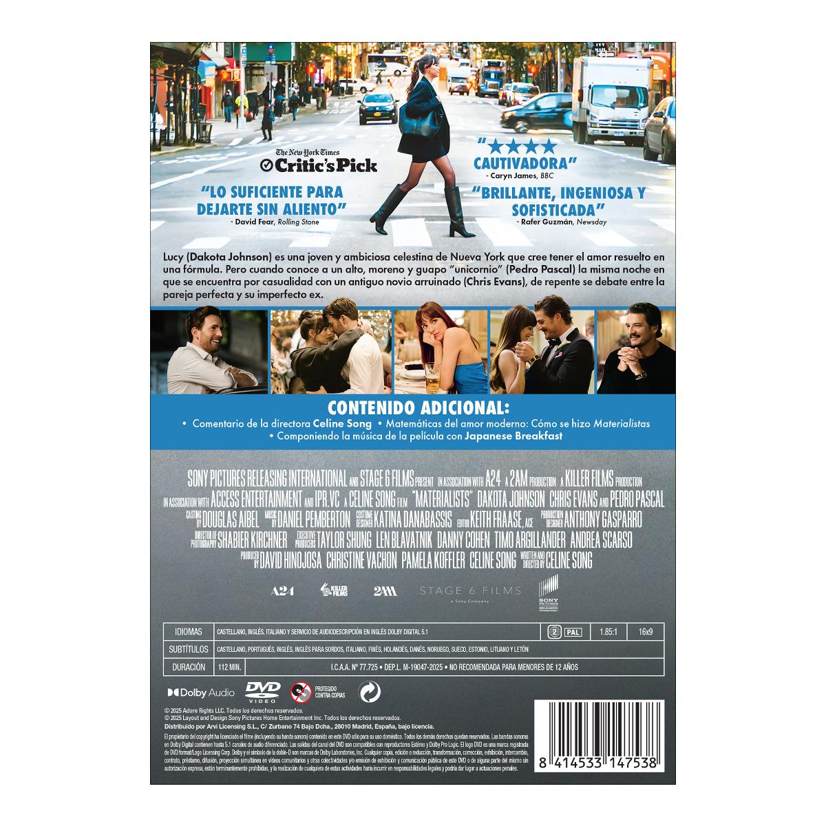 Imagen 2 de Materialistas (DVD)