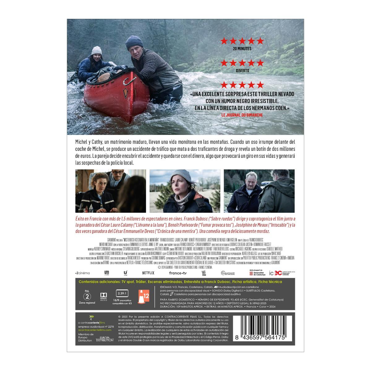 Misterioso asesinato en la montaña (DVD) 3