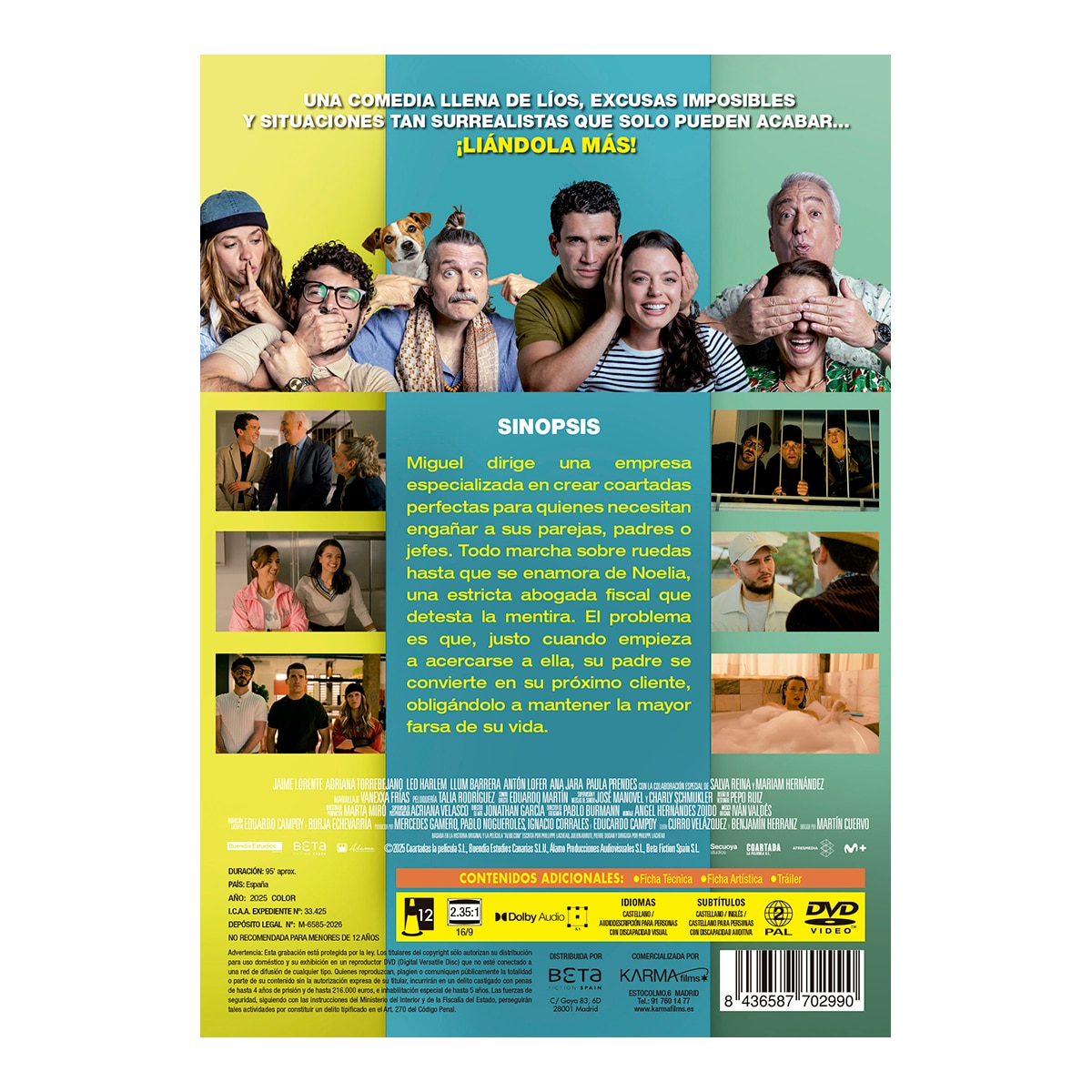 Coartadas (DVD) 3