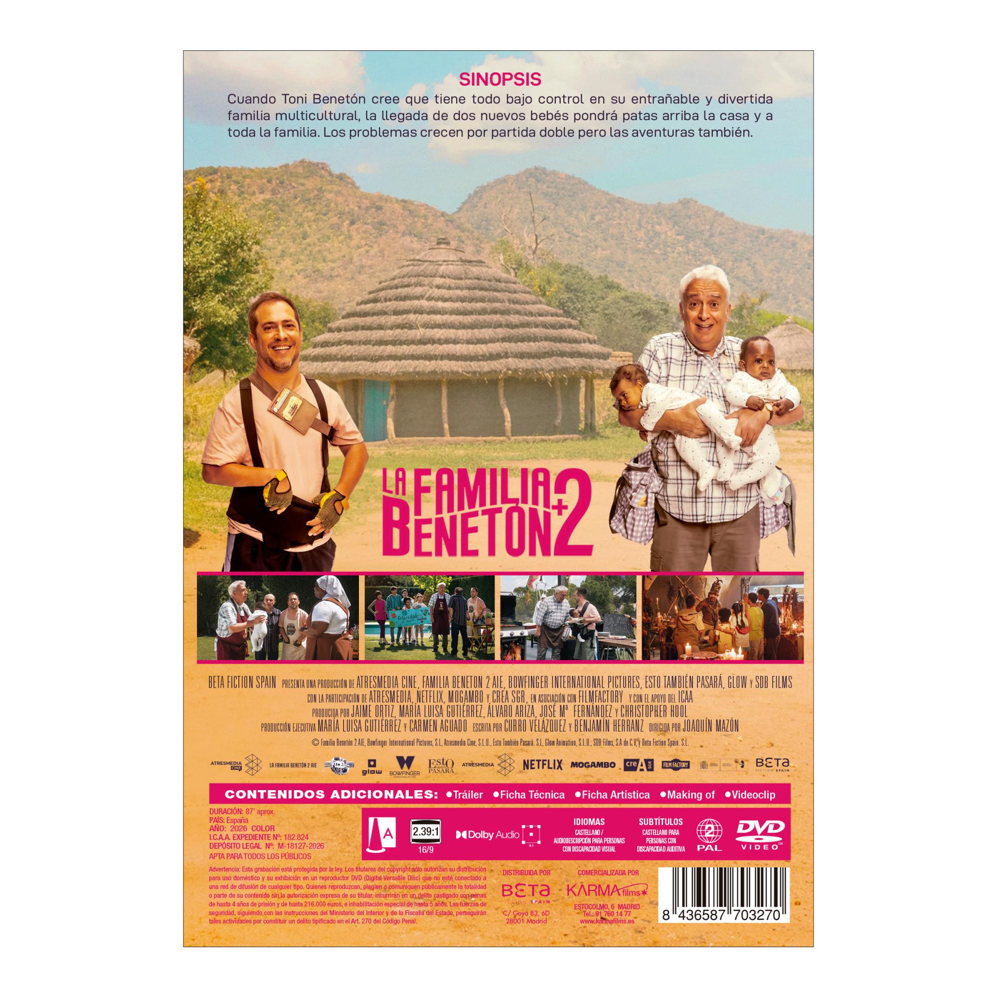 La familia Benetón +2 (DVD) 3