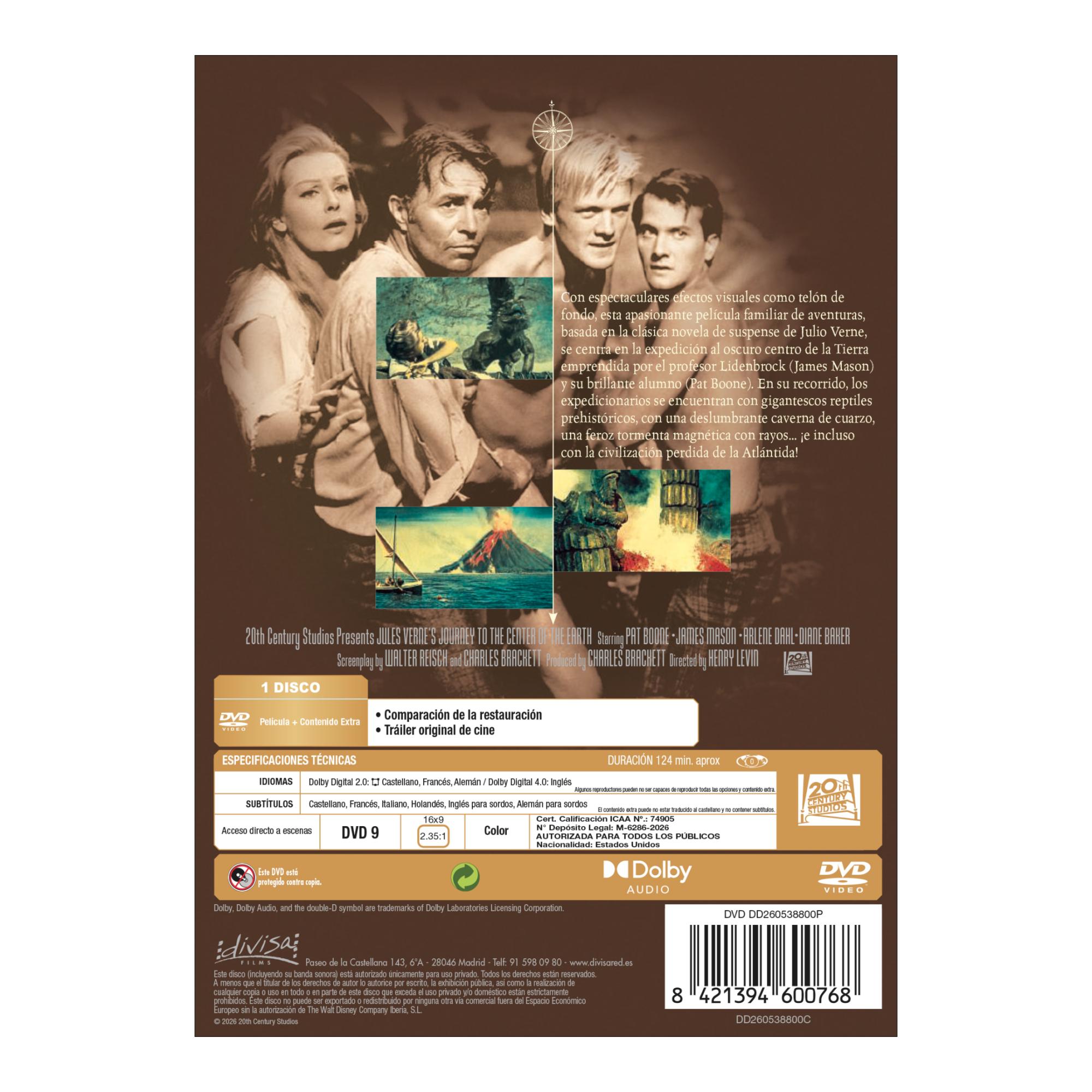 Viaje al centro de la Tierra (DVD) 2