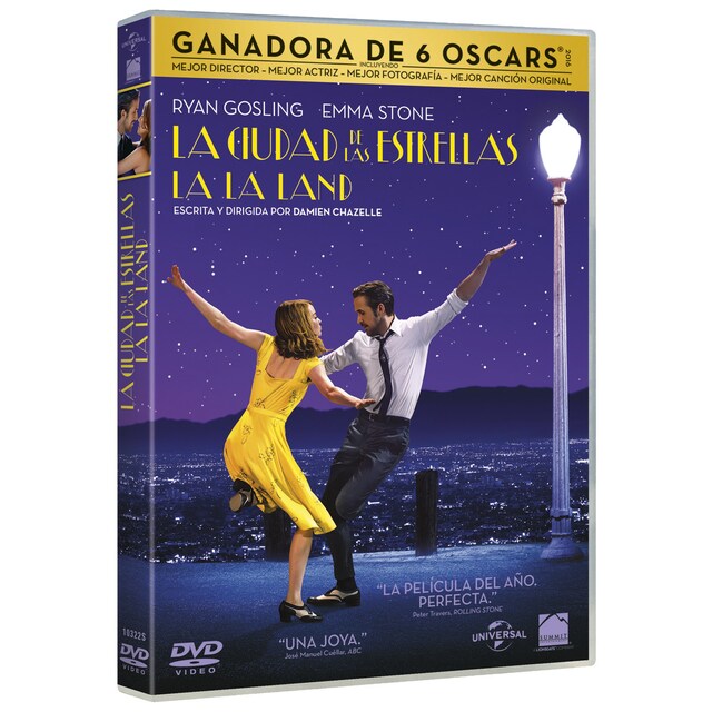 La ciudad de las estrellas: La La Land (DVD)