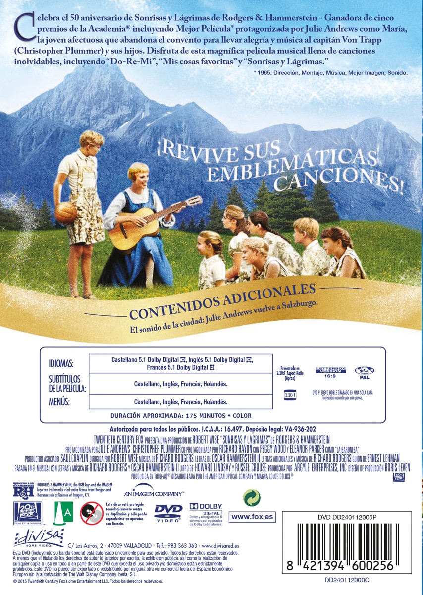 Sonrisas y lágrimas (DVD) 2