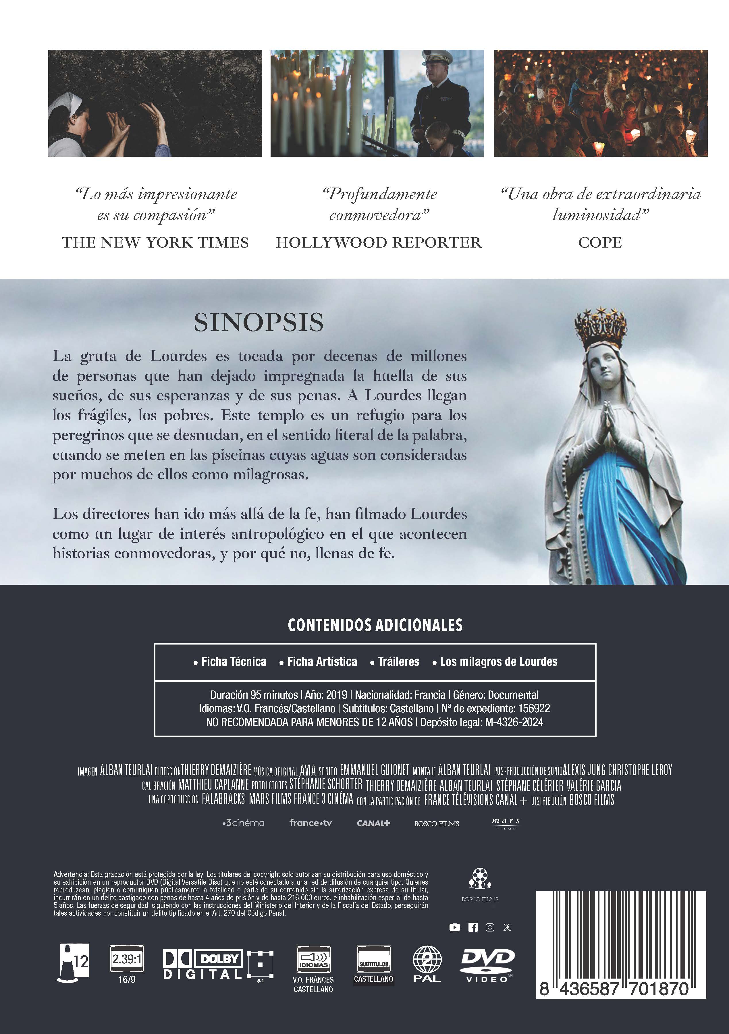 Lourdes (DVD) 3