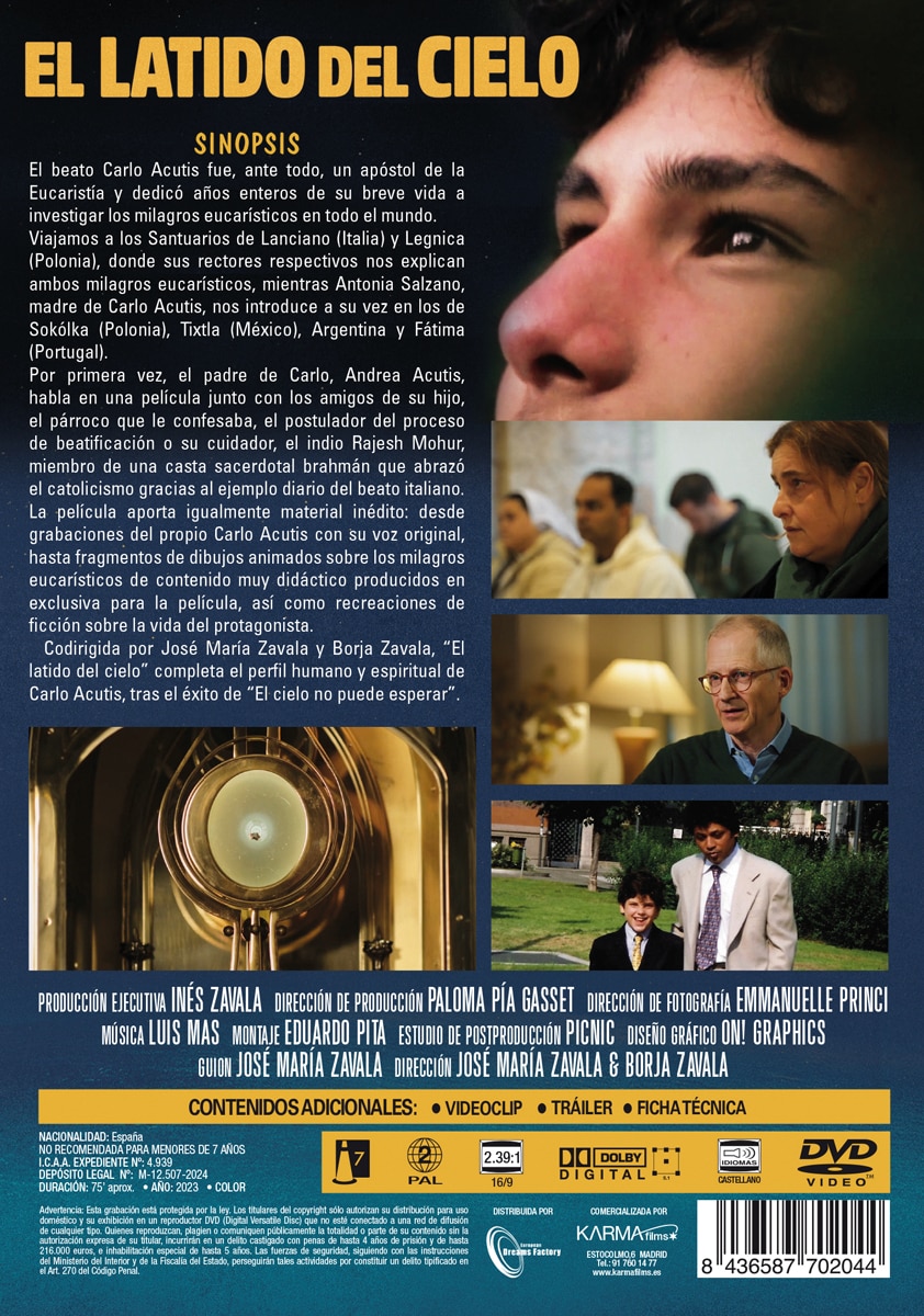 El latido del cielo (DVD) 3