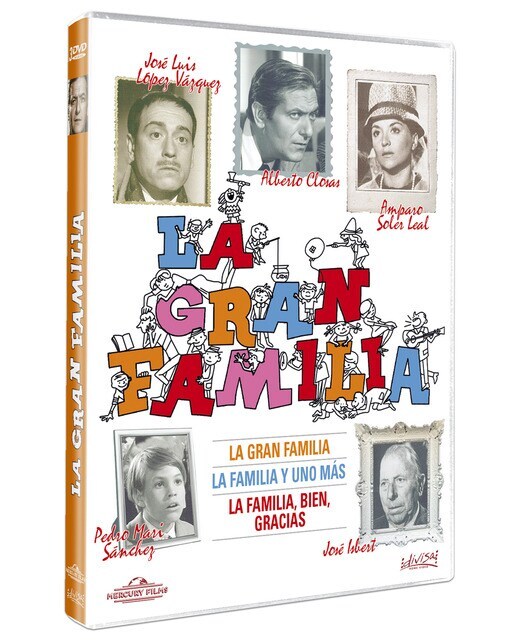 Pack La Gran Familia + La Familia y Uno Más + La Familia bien, gracias (DVD)