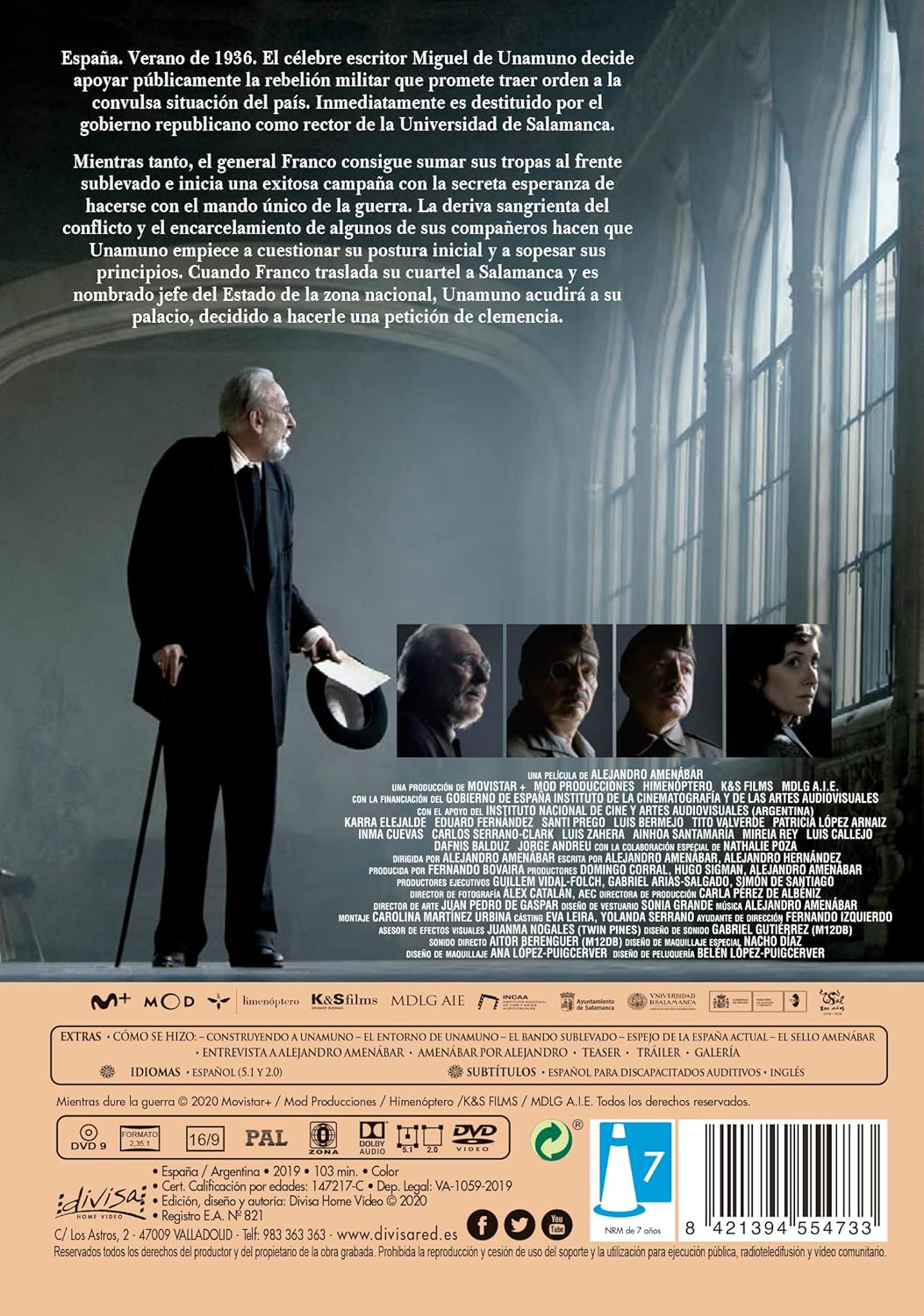 Mientras dure la guerra (DVD) 3