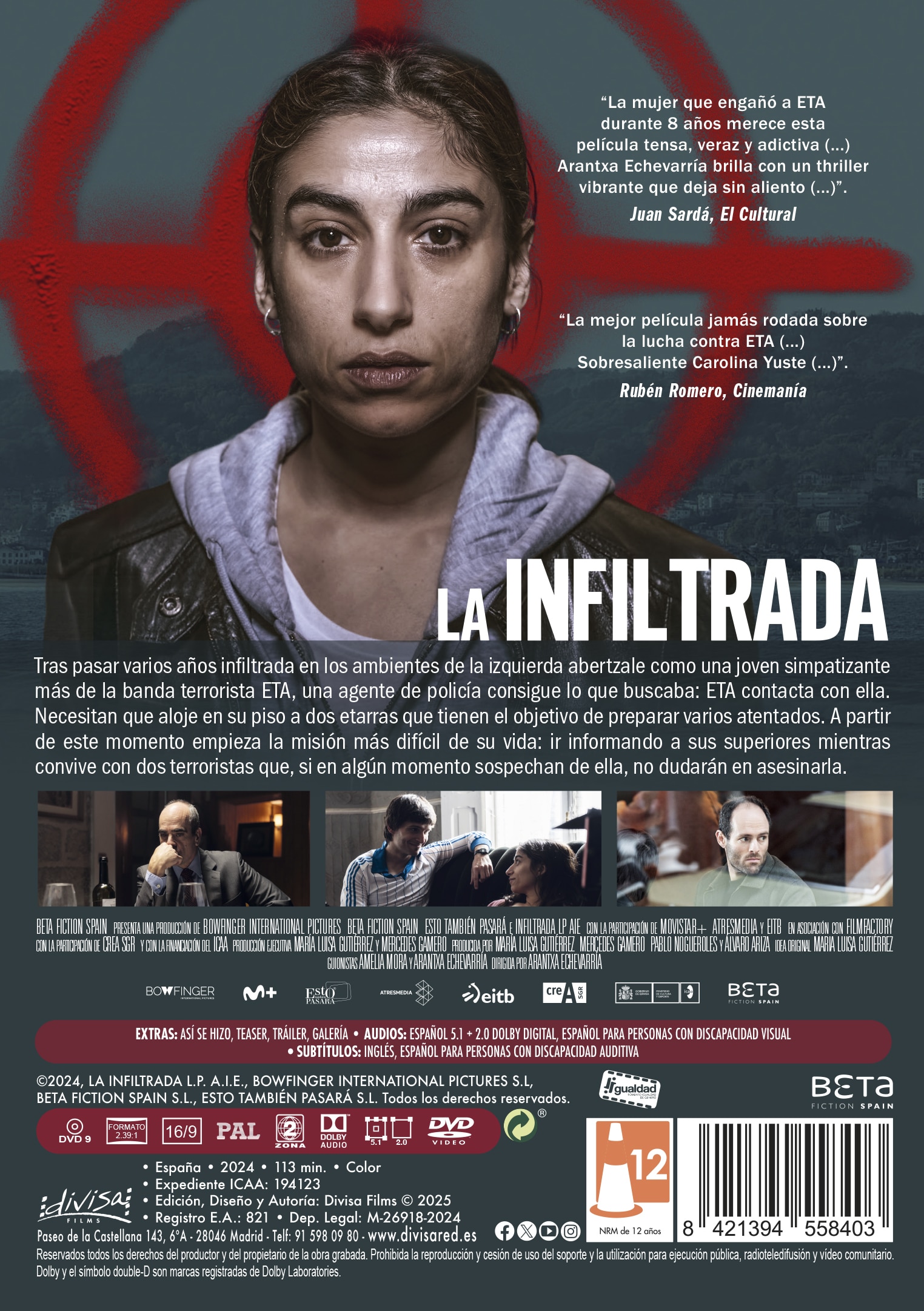 La infiltrada (DVD) 2