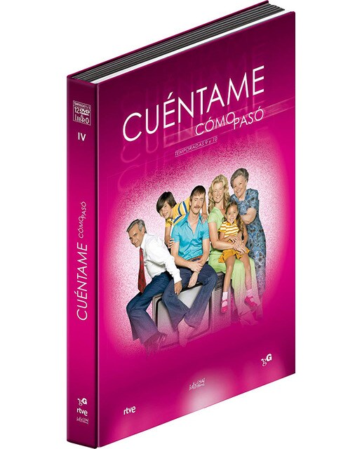Pack Cuéntame como pasó Vol.4 + Libro (DVD) 1