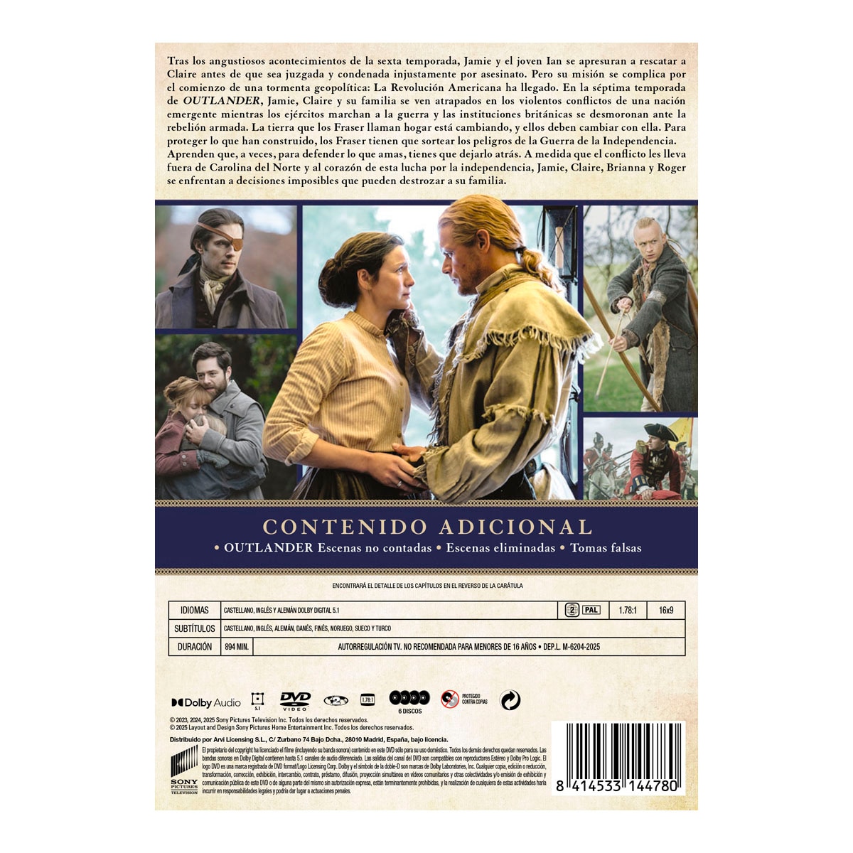 Outlander 7ª Temporada (DVD) 2