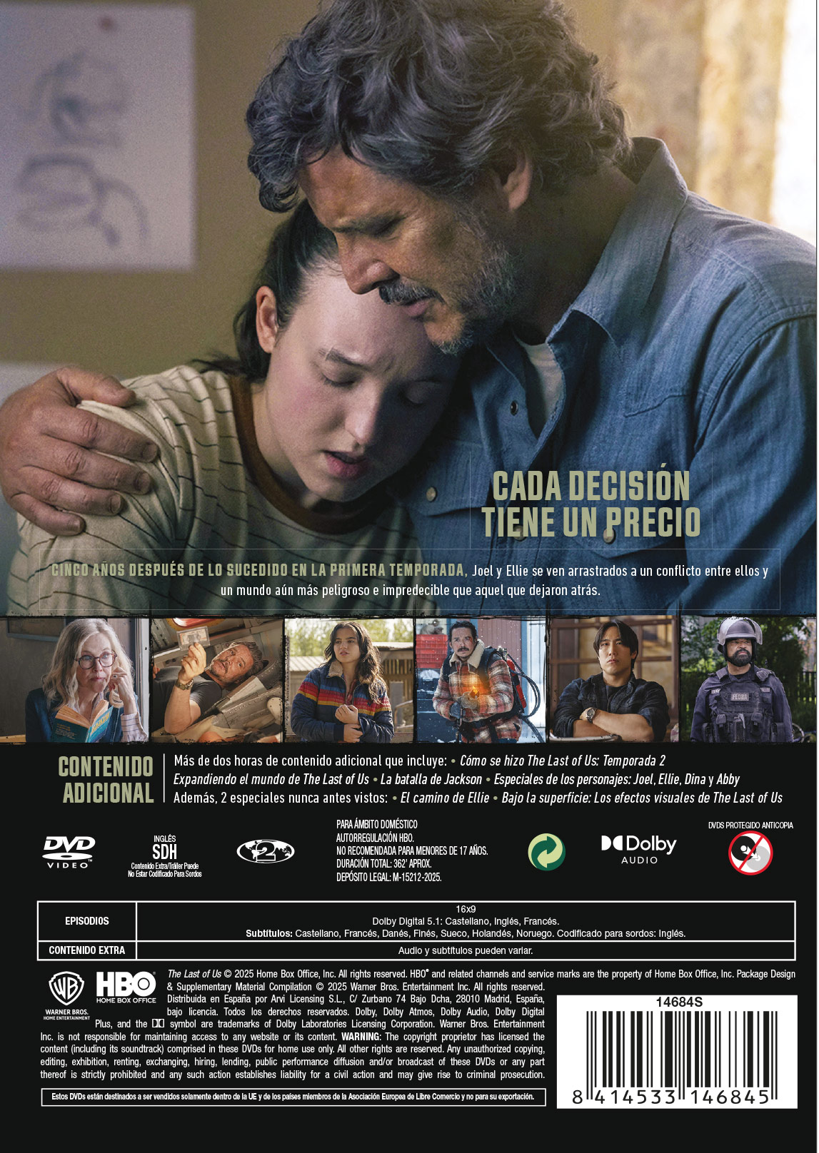 The last of us. 2ª Temporada 2 (DVD) 2