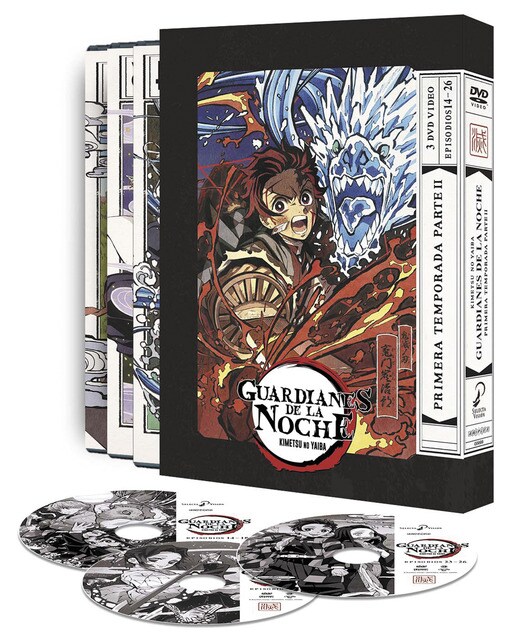 Imagen 0 de Guardianes de la noche: Kimetsu no yaiba. 1ª Temporada, Parte 2. Episoidos 14 a 26 (DVD)