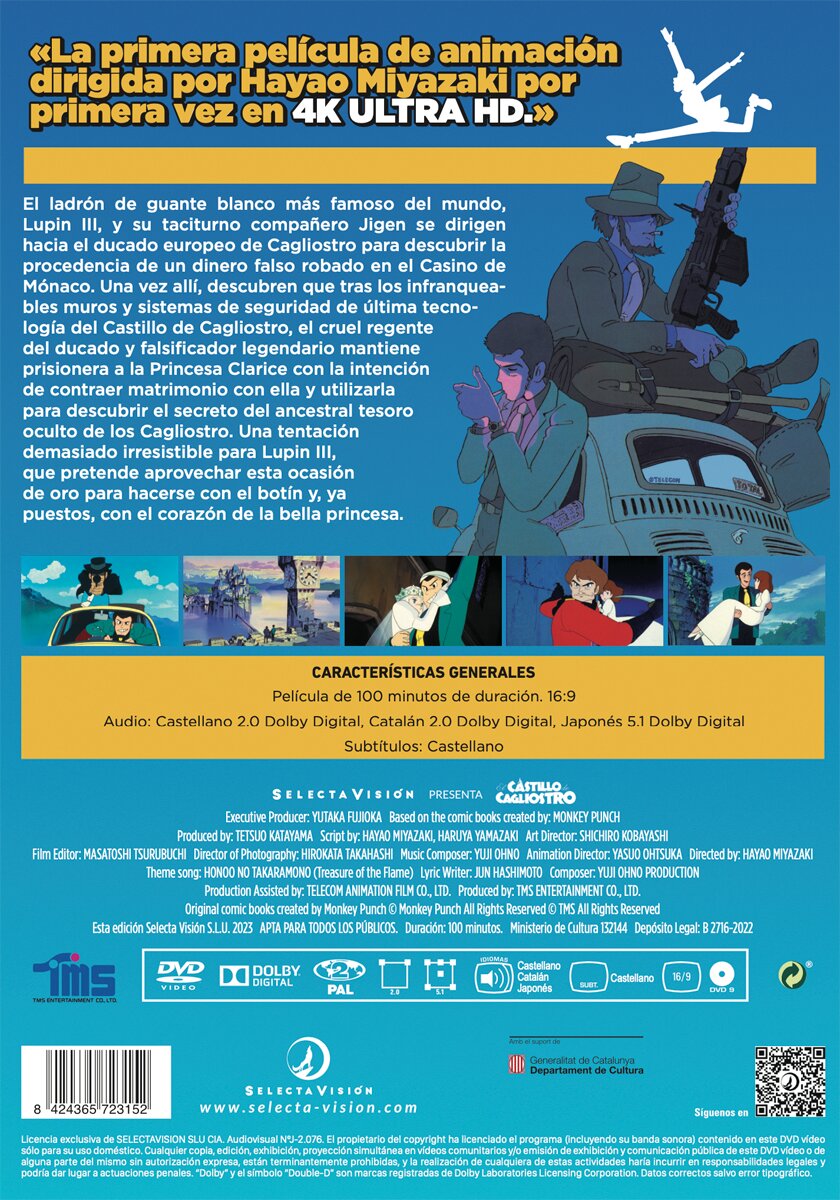 El Castillo De Cagliostro (DVD) 2