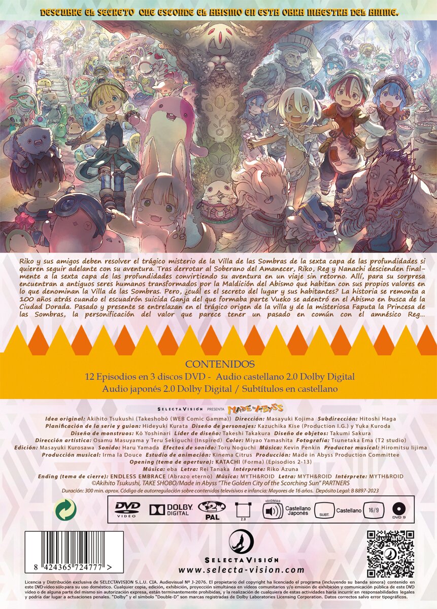 Made In Abyss. 2ª Temporada (DVD) 3