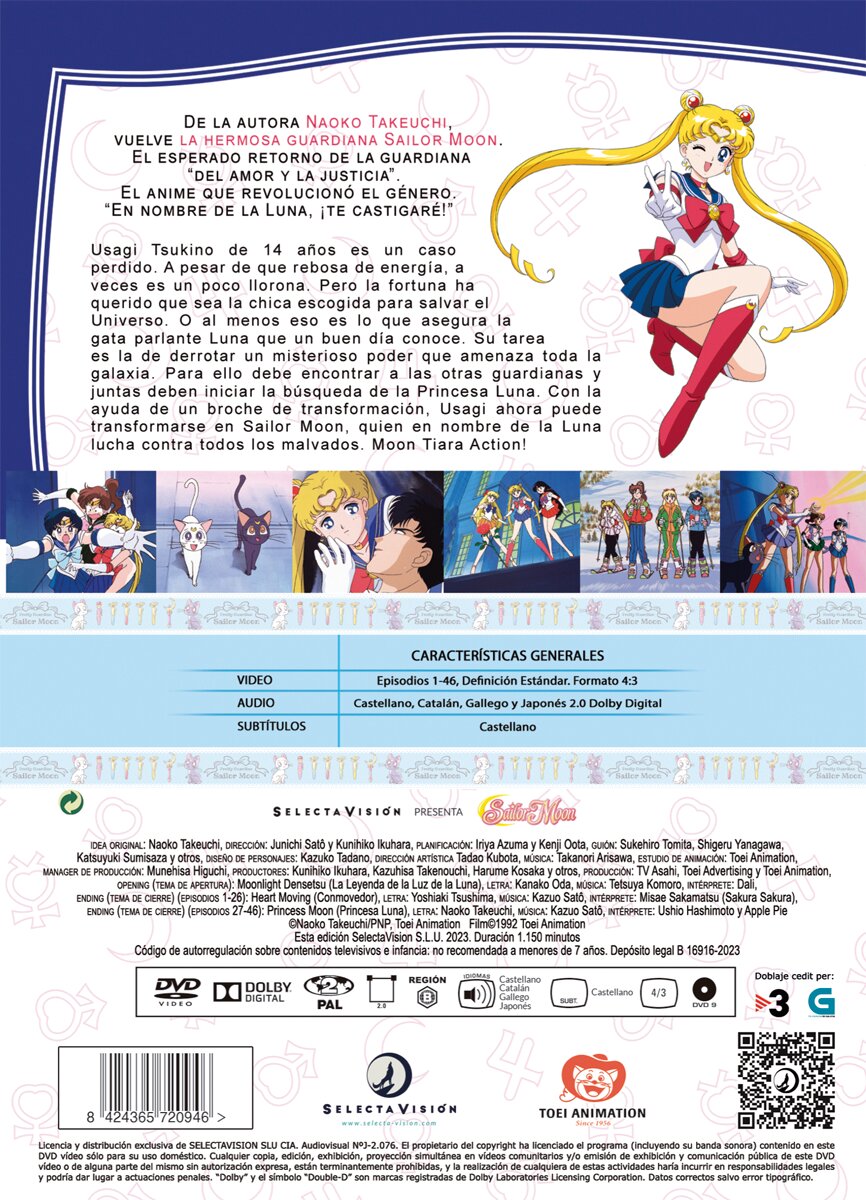 Sailor moon. 1ª Temporada (DVD) 2
