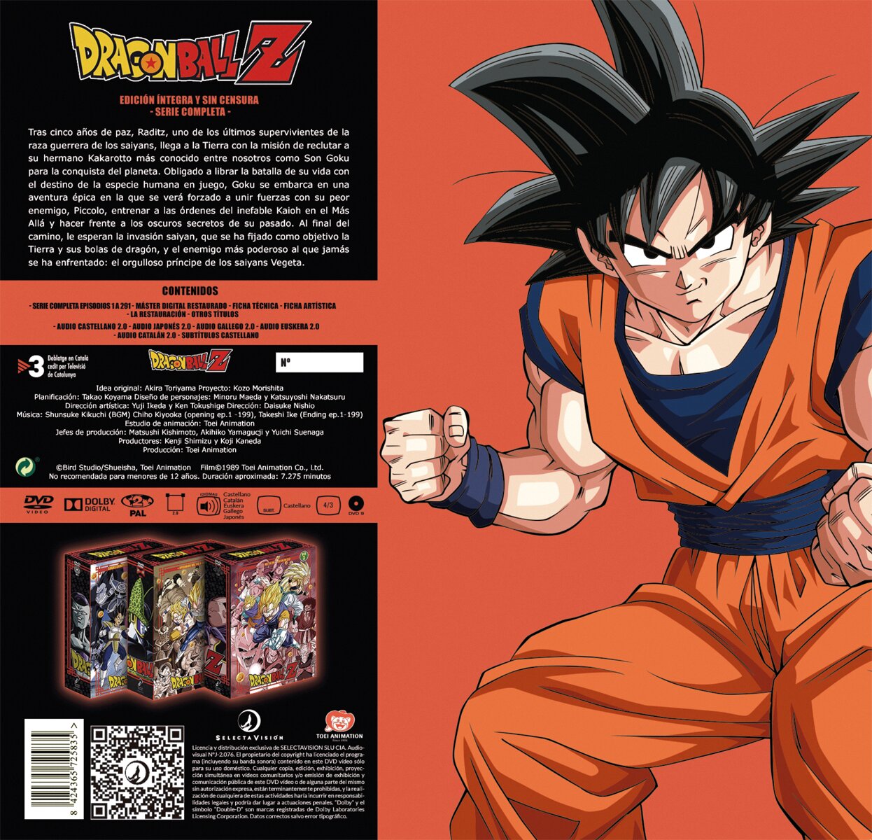 Dragon ball Z monster box 2023 (DVD) · SELECTA VISION · El Corte