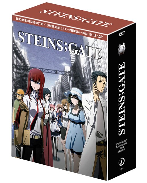 Steins; Gate Serie Completa (DVD).