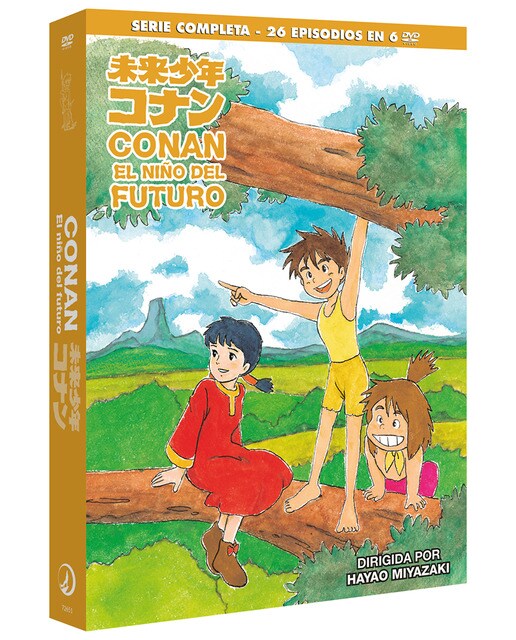 Conan el niño del futuro (DVD).