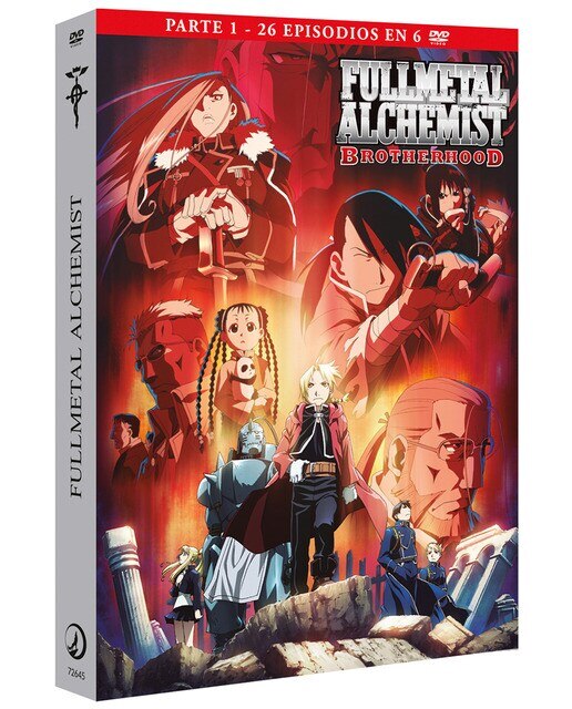 Imagen 0 de Fullmetal alchemist Brotherhood box 1 (DVD)