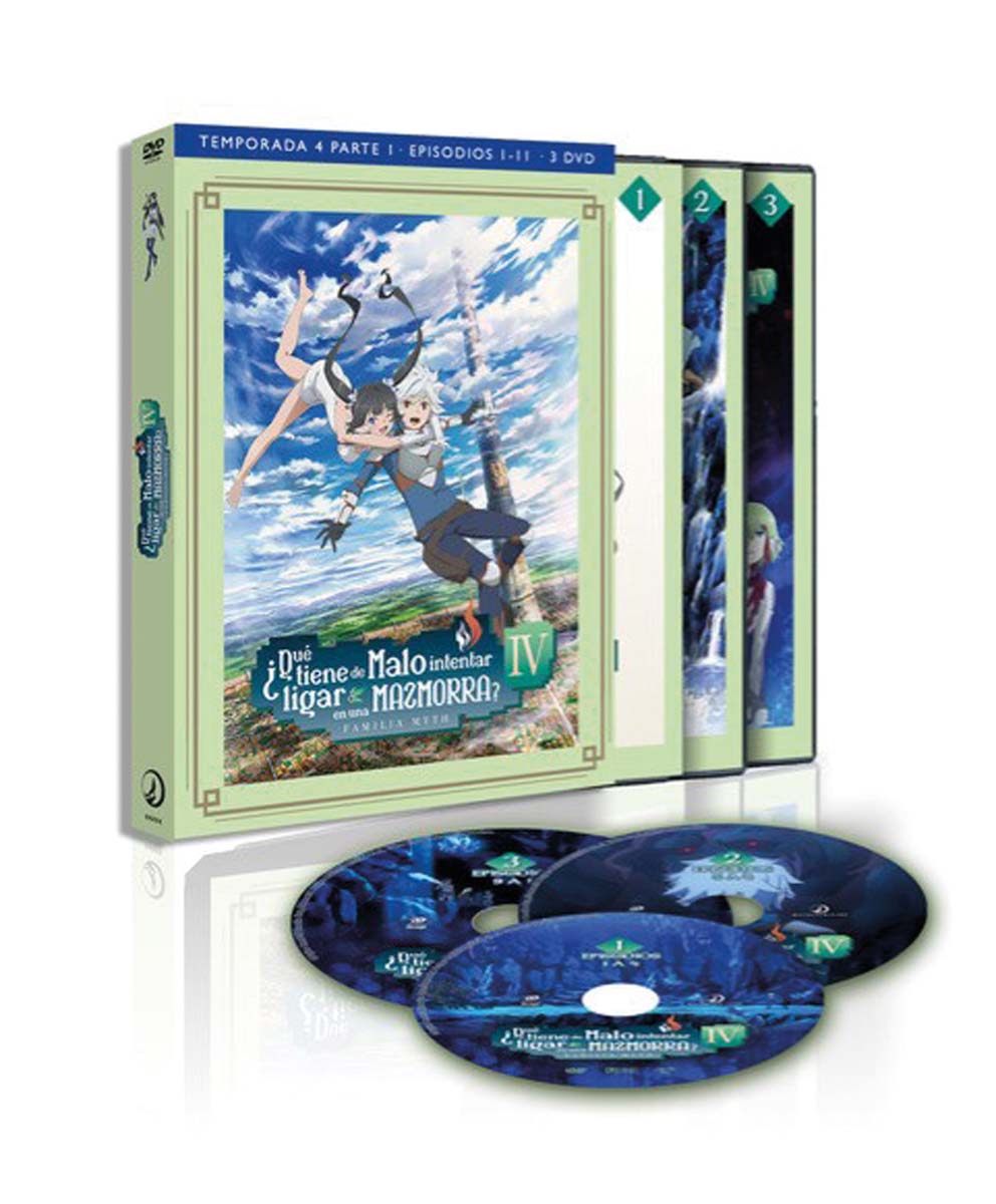 Danmachi. 4ª Temporada parte 1 (DVD) 2