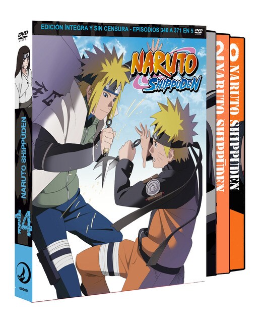 Naruto Shippuden box 14. 46 a 371 (26 episodios) (DVD) 1