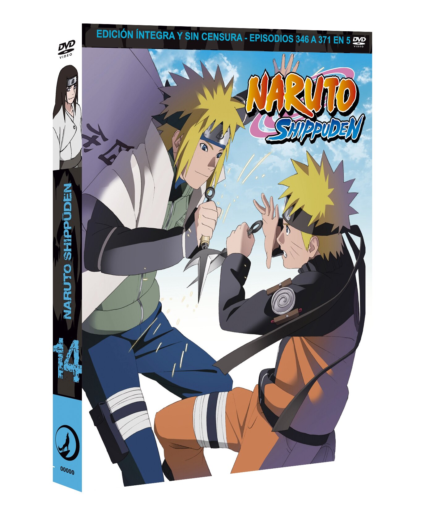 Naruto Shippuden box 14. 46 a 371 (26 episodios) (DVD) 3
