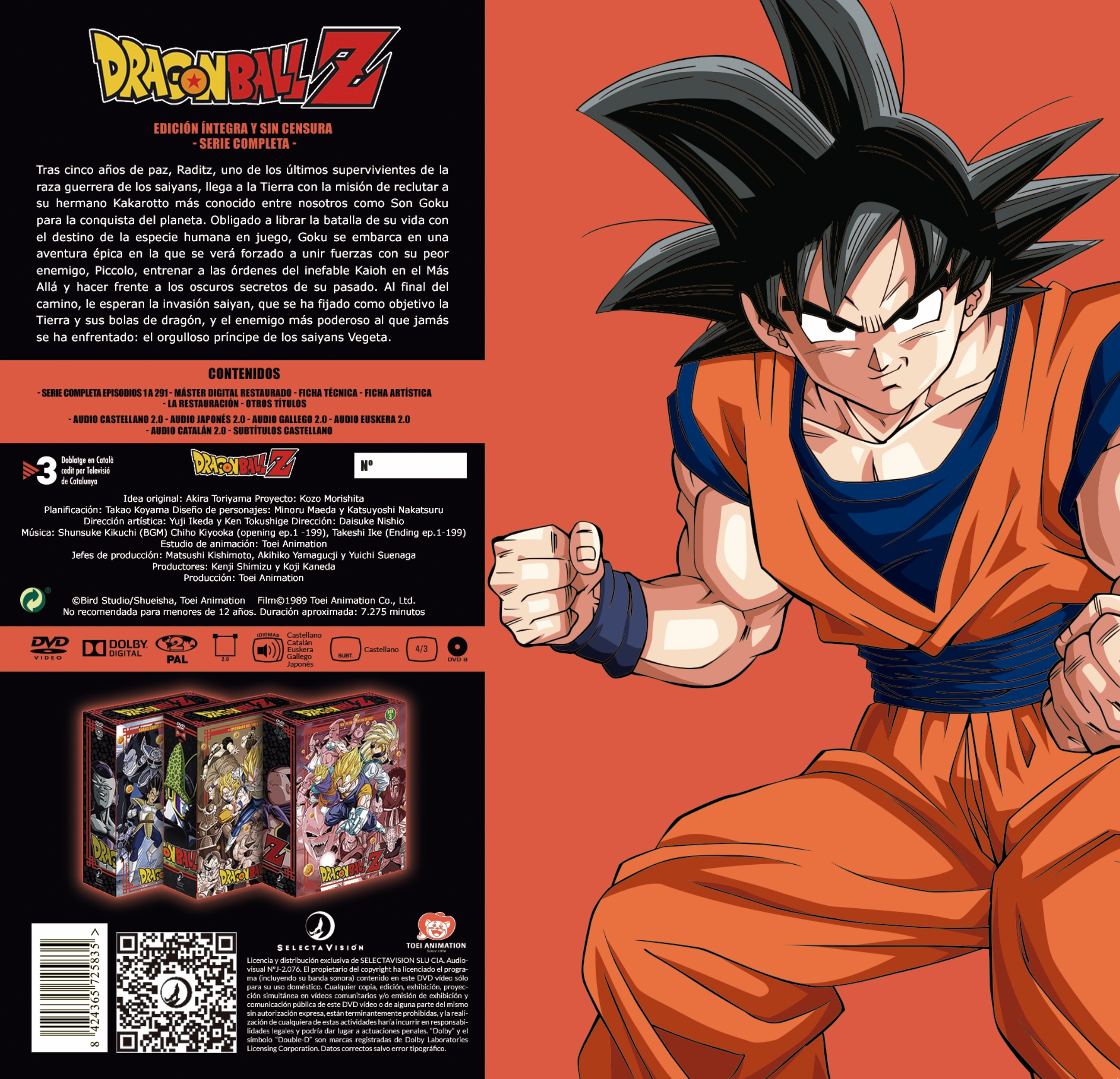 Dragon Ball z monster box 2024 (DVD) · SELECTA VISION · El Corte