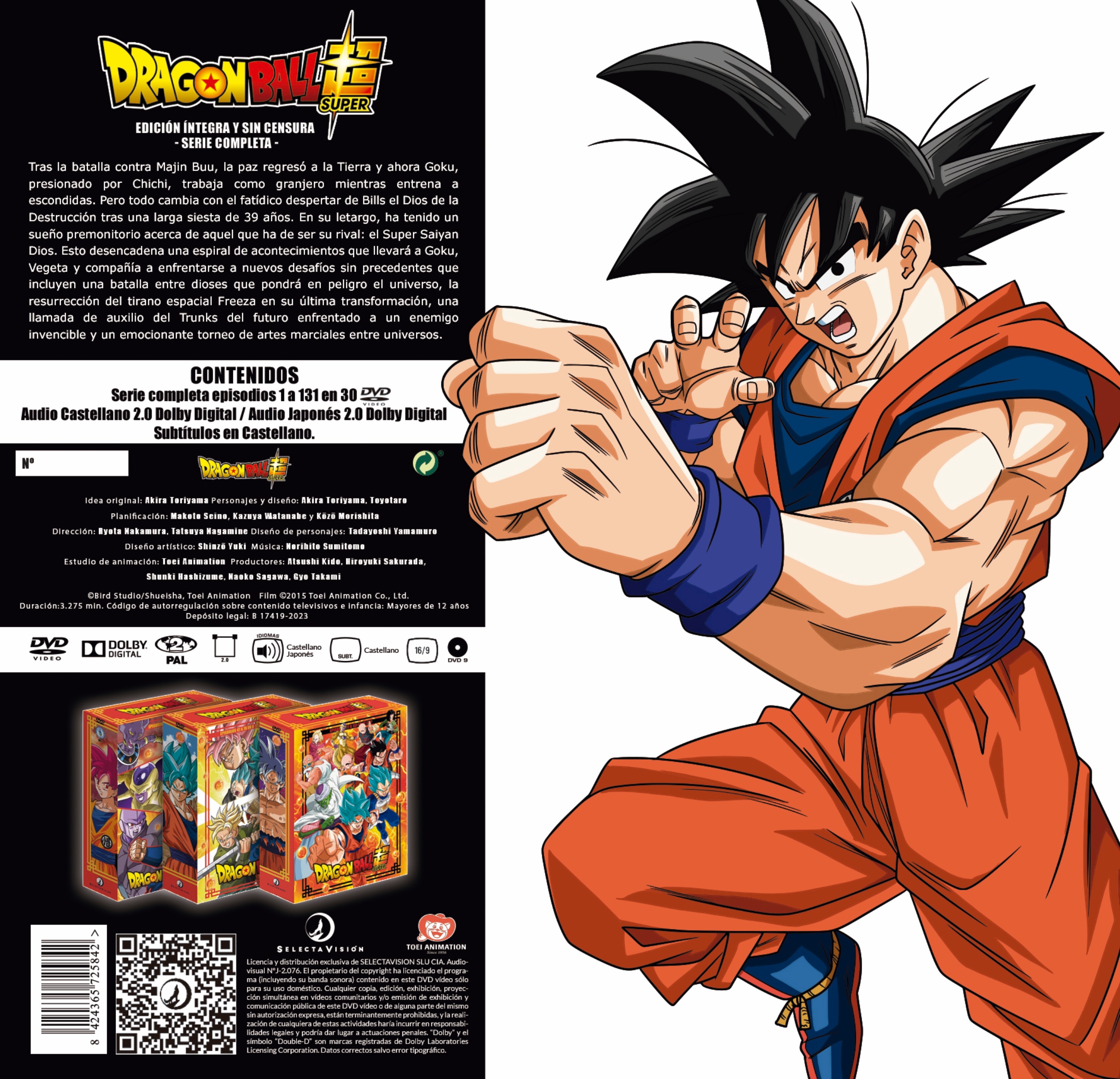 Dragon Ball super monster box 2024 (DVD) · SELECTA VISION · El