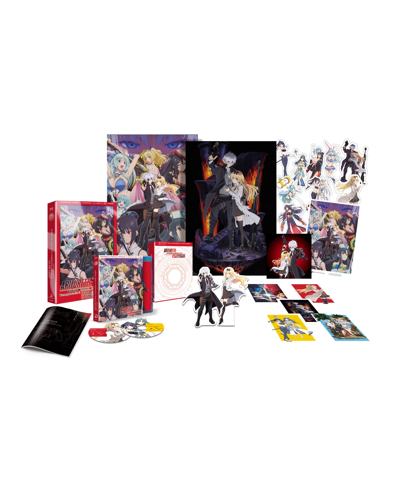 Arifureta temporada 2. episodios 1 a 13 + 2 ova. (DVD) 2