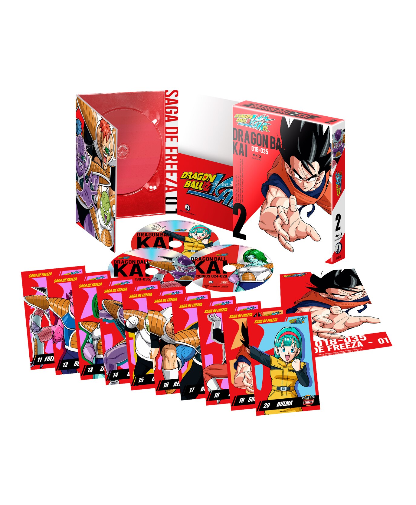 Dragon Ball z Kai box 2. episodios 18 a 35 (DVD) 2