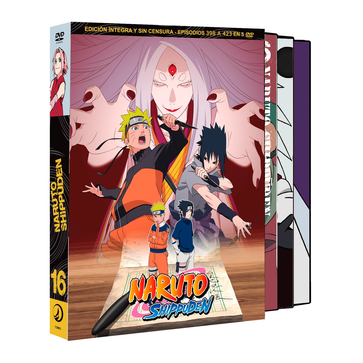 Imagen 0 de Naruto Shippuden box16 ep 398 a 423 (26 episodios) (DVD)