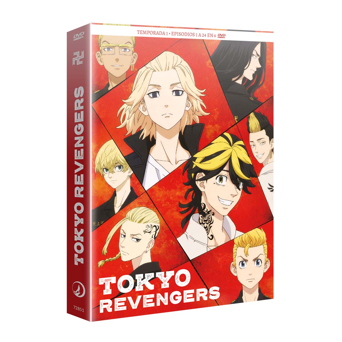 Tokyo Revengers temporada 1. Episodios 1 a 24 (DVD) 1