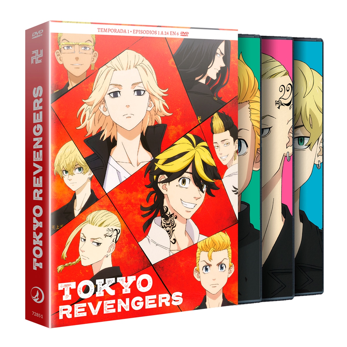 Tokyo Revengers temporada 1. Episodios 1 a 24 (DVD) 4
