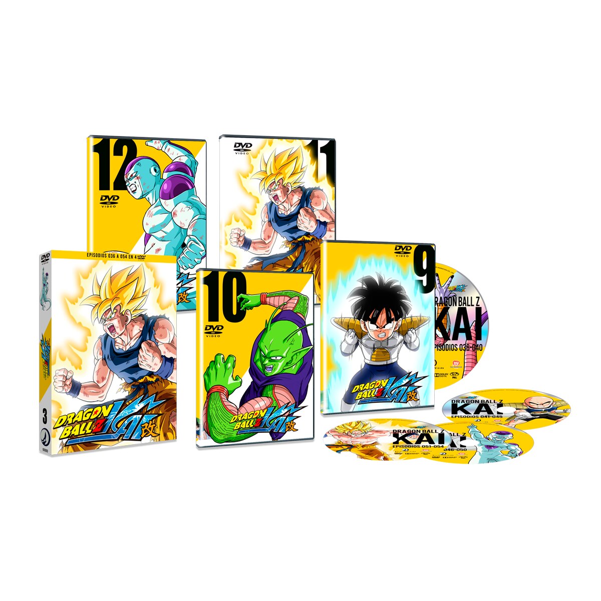 Dragon ball z kai box 3. episodios 36 a 54 (DVD) · SELECTA VISION