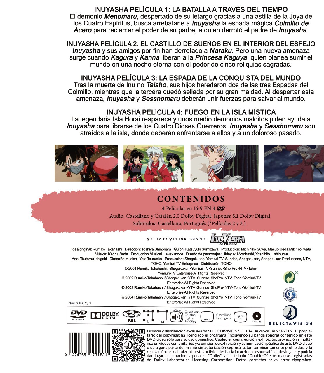 Inuyasha las películas (DVD) 2