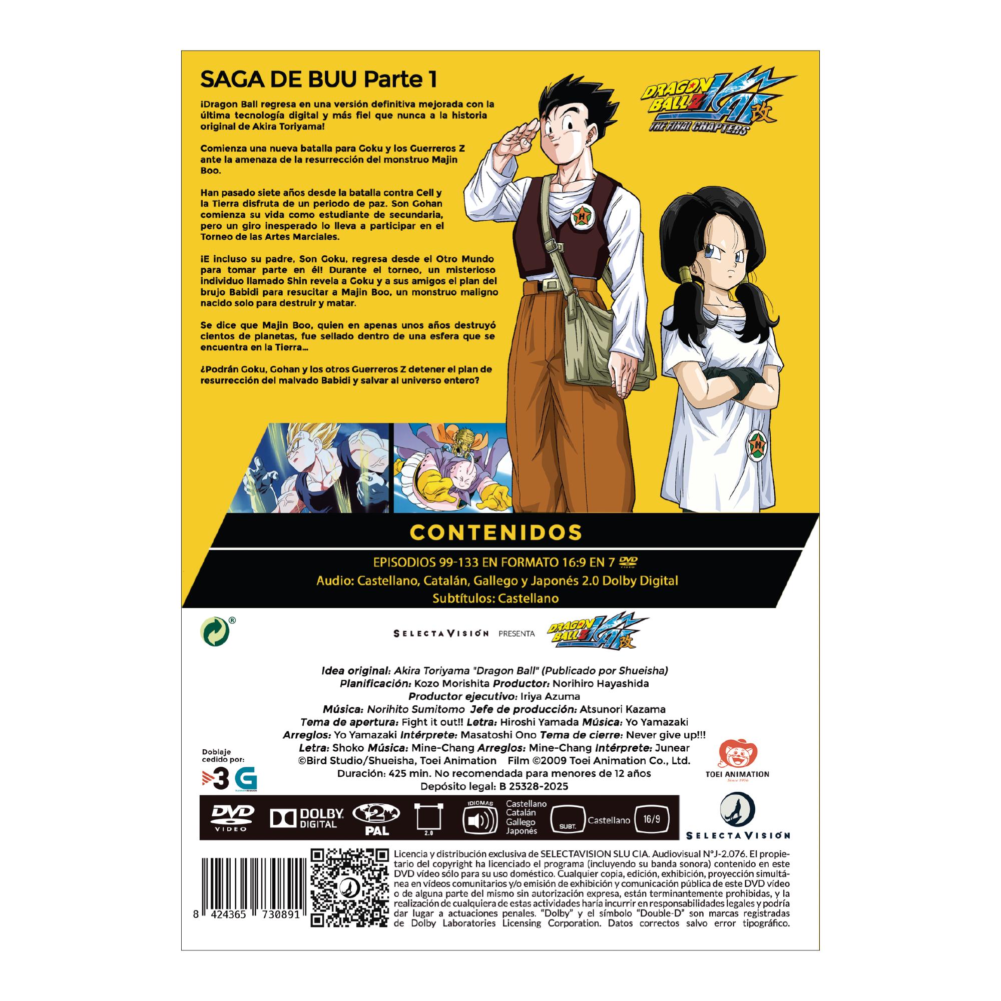 Dragon Ball Z Kai. Box 6 (DVD) · SELECTA VISION · El Corte Inglés