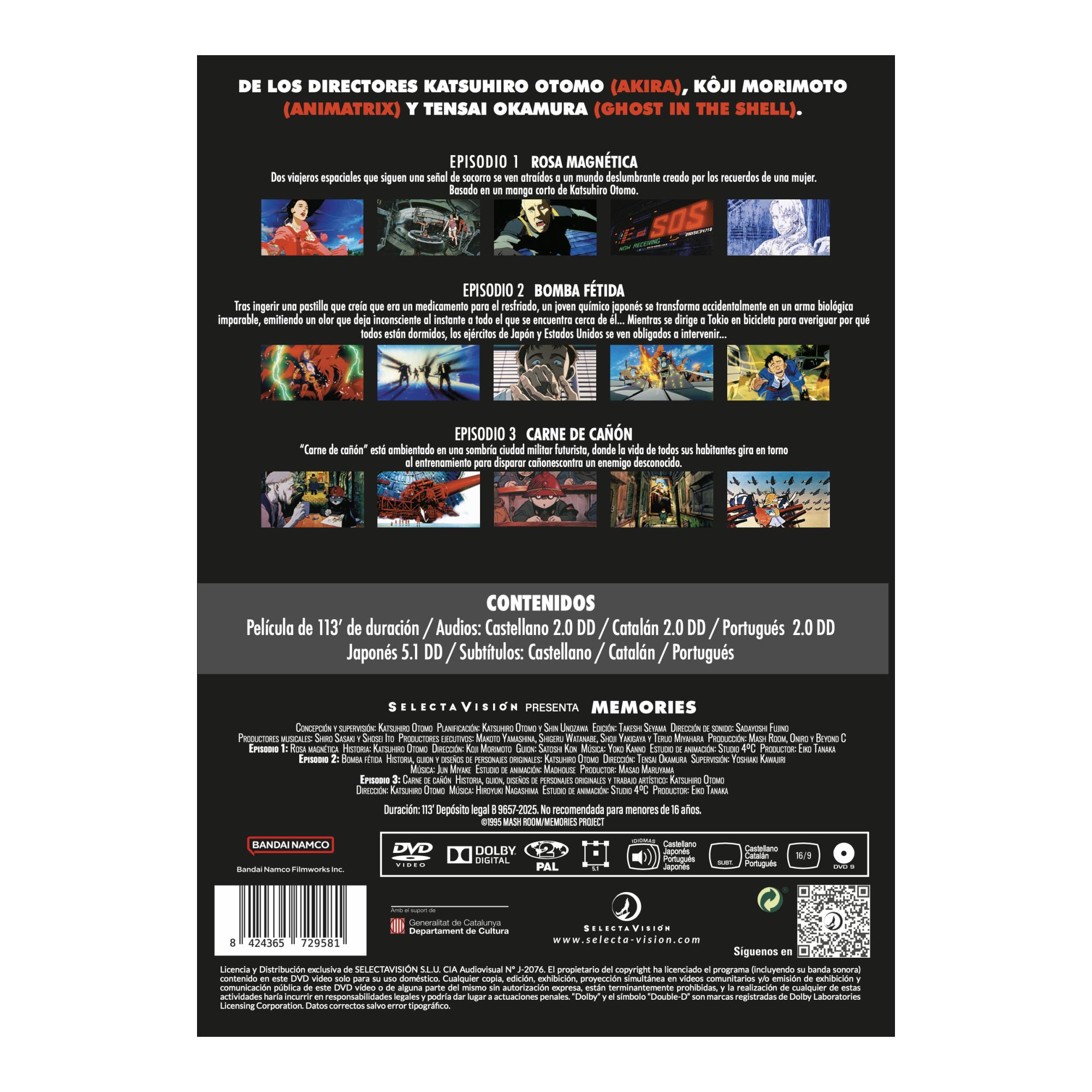 Memories ( DVD) · SELECTA VISION · El Corte Inglés