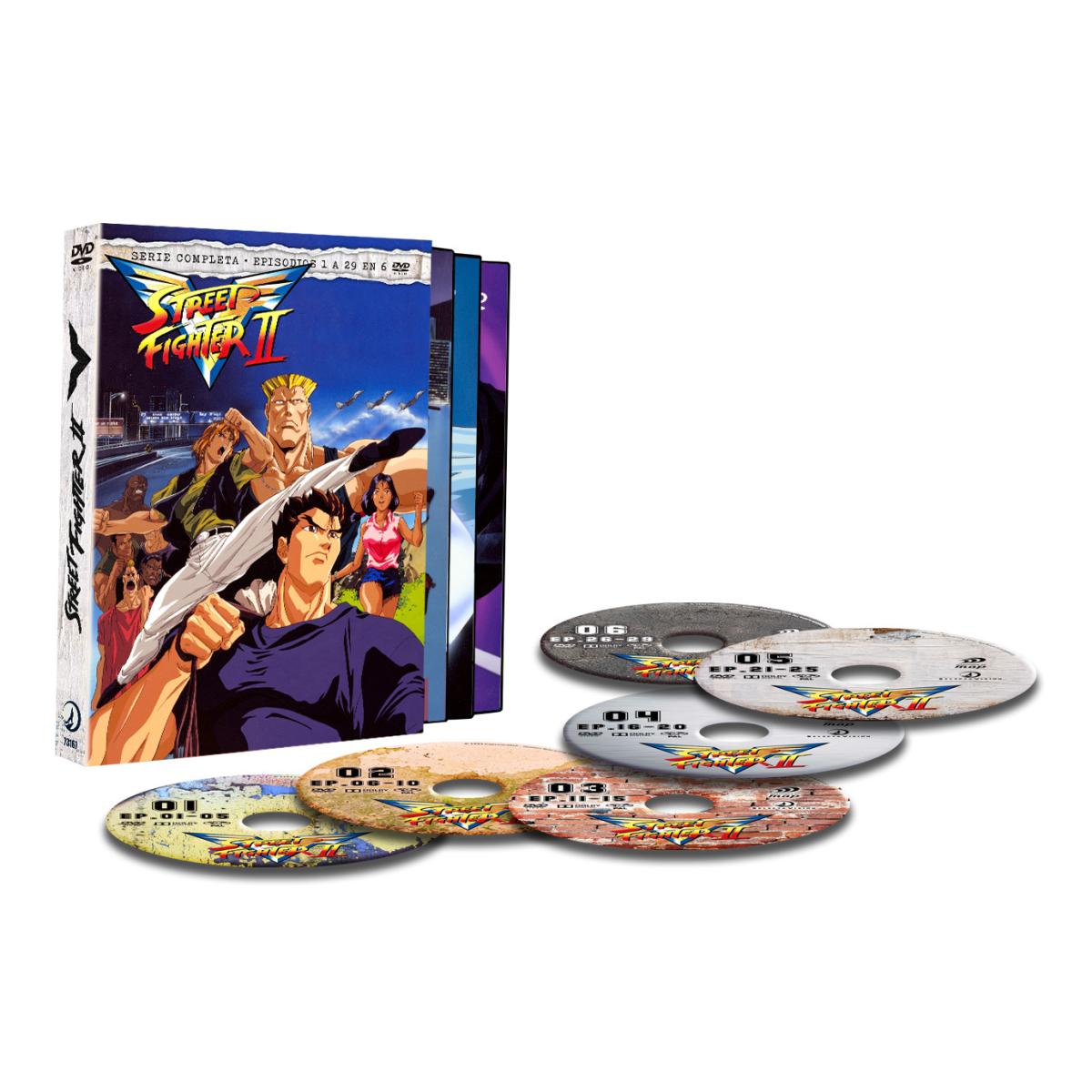 Imagen 1 de Street Fighter II V. Serie completa. Episodios 1 a 29 (DVD)