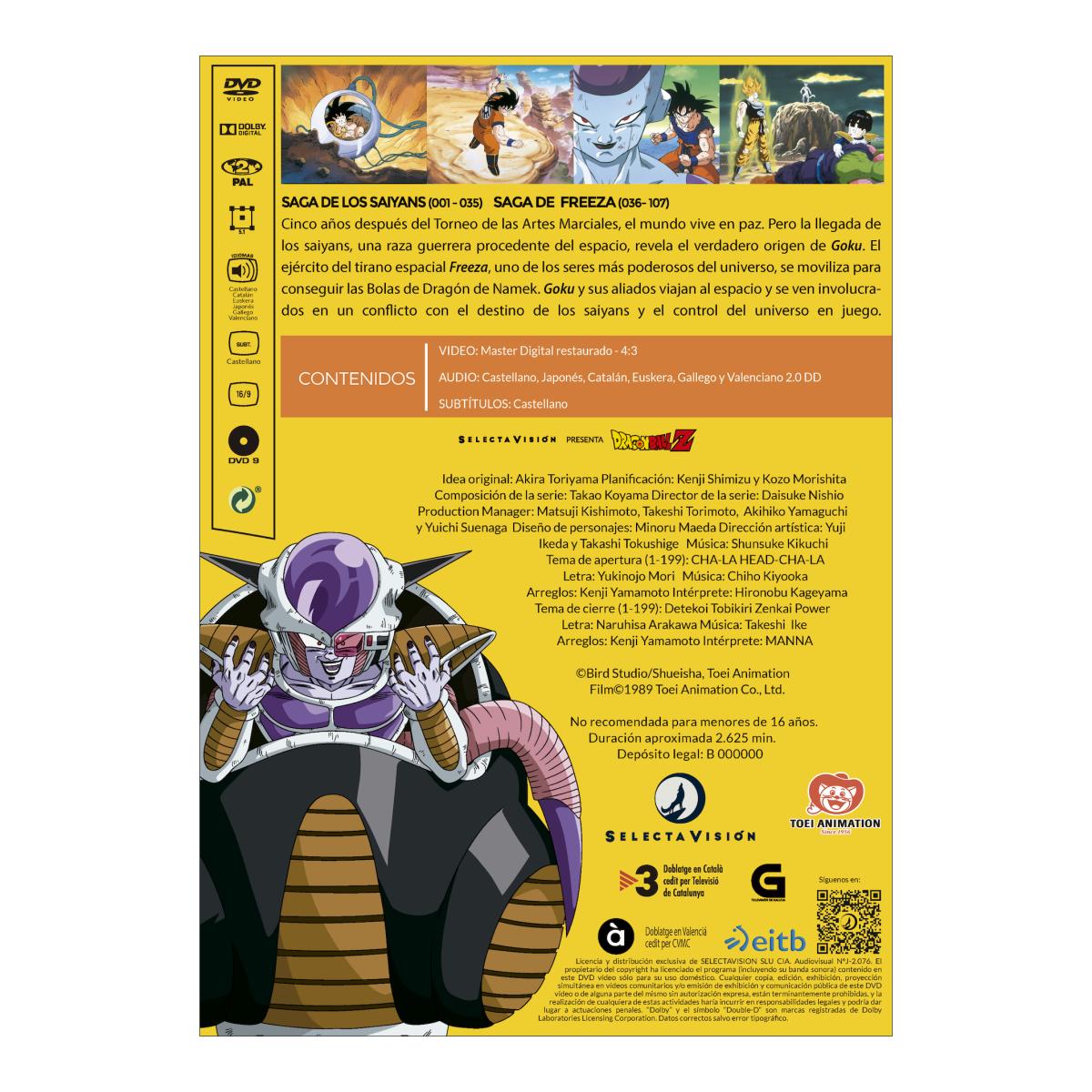 Imagen 1 de Dragon Ball Z Box 1 (DVD)