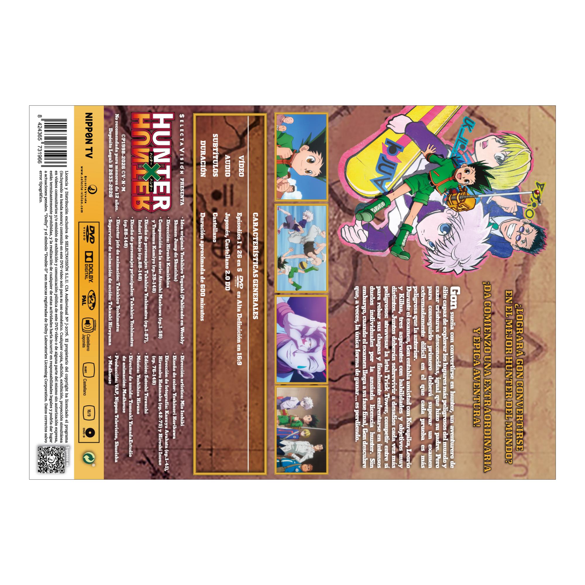 Imagen 2 de Hunter X Hunter Box 1 (DVD)
