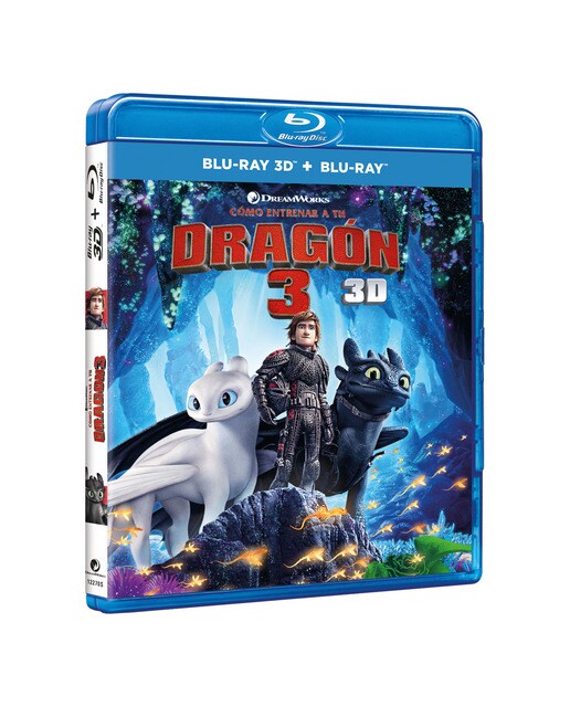 Imagen 0 de Cómo entrenar a tu dragón 3 (Blu-Ray + Blu-Ray 3D)