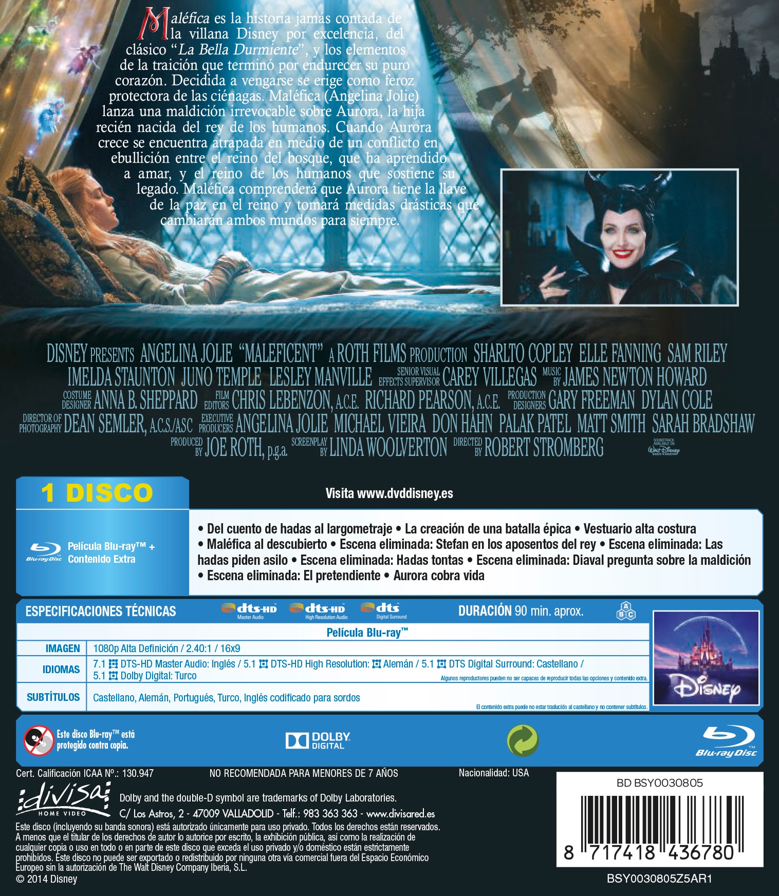 Maléfica (Blu-Ray) 2
