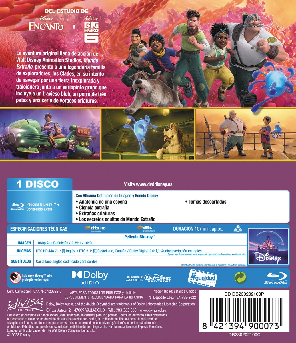 Mundo extraño (Blu-Ray) 2