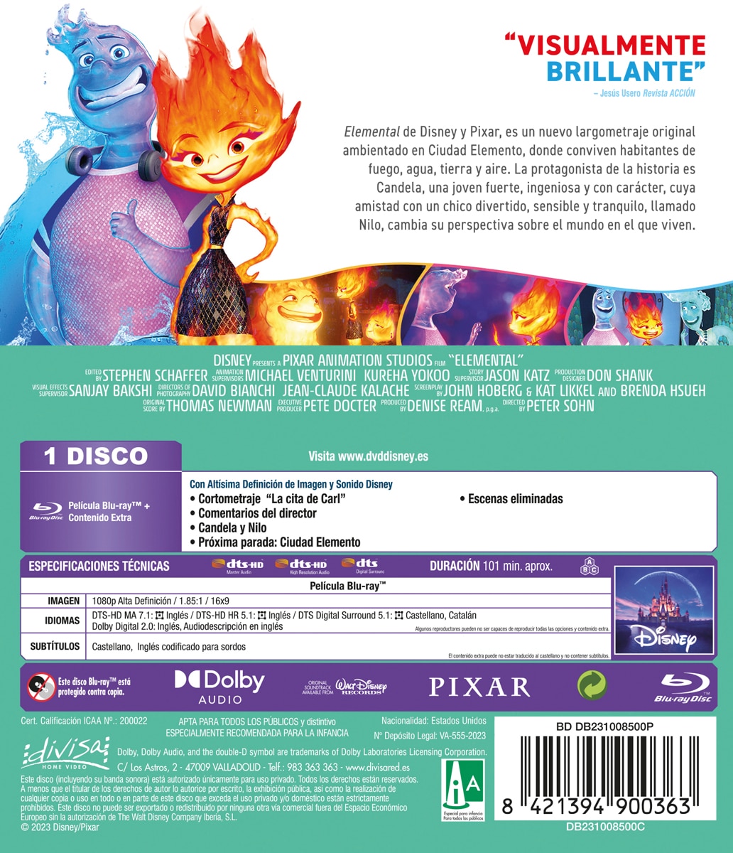 Elemental (Blu-Ray) 2