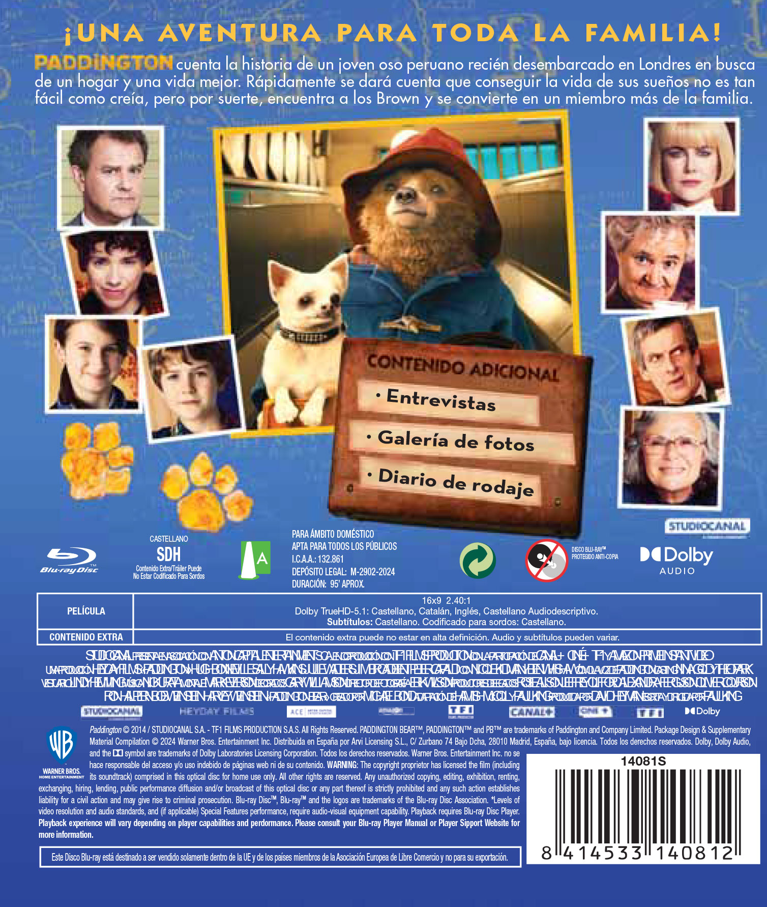 Paddington 1 (Blu-Ray) 2